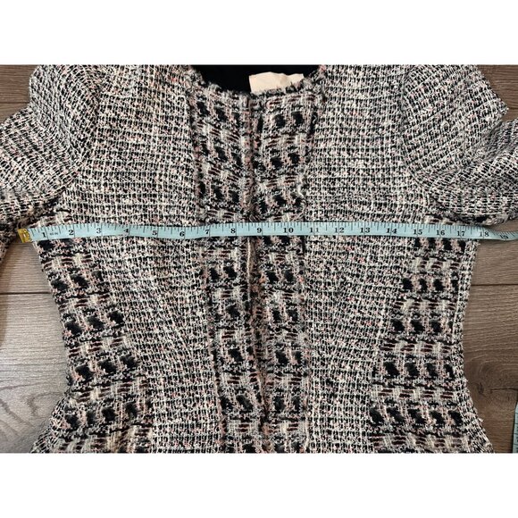 Women's Rebecca Taylor Mixed Tweed Blazer Jacket 4 - Picture 9 of 12